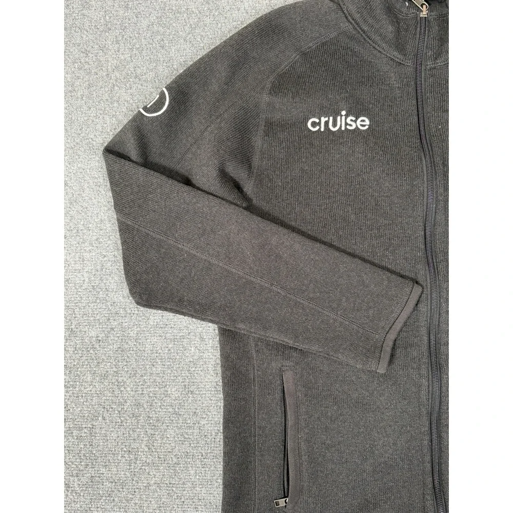 Patagonia Better Sweater Black Fleece Jacket Full Zip Pockets Mens Small Logo
